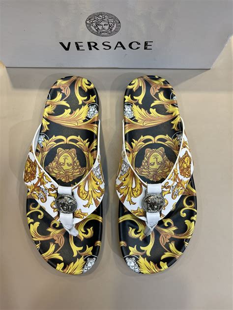 versace slippers men|Versace Men's Shoes for sale .